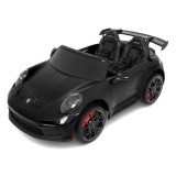 JOKO Elektrické Autíčko Porsche 911 GT 3 4x200W 24V, penové kolesá, kožené sedadlo, Nosnosť 50kg, čierne