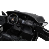 JOKO Elektrické Autíčko Porsche 911 GT 3 4x200W 24V, penové kolesá, kožené sedadlo, Nosnosť 50kg, čierne
