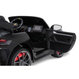 JOKO Elektrické Autíčko Porsche 911 GT 3 4x200W 24V, penové kolesá, kožené sedadlo, Nosnosť 50kg, čierne