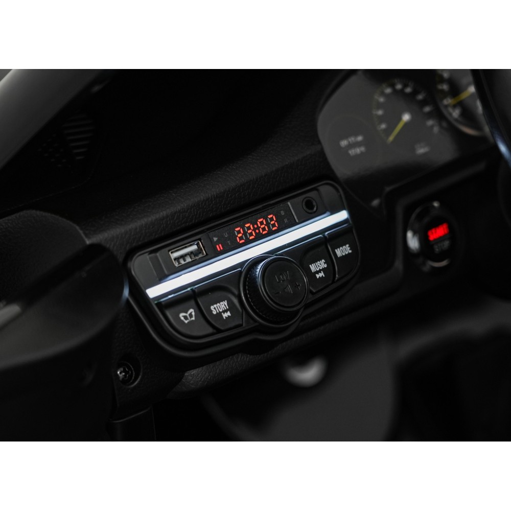 JOKO Elektrické Autíčko Porsche 911 GT 3 4x200W 24V, penové kolesá, kožené sedadlo, Nosnosť 50kg, čierne