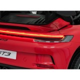 JOKO Elektrické Autíčko Porsche 911 GT 3 4x200W 24V, penové kolesá, kožené sedadlo, Nosnosť 50kg, červené