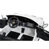 JOKO Elektrické Autíčko Porsche 911 GT 3 4x200W 24V, penové kolesá, kožené sedadlo, Nosnosť 50kg, biele