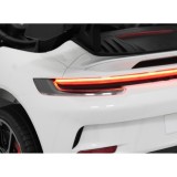 JOKO Elektrické Autíčko Porsche 911 GT 3 4x200W 24V, penové kolesá, kožené sedadlo, Nosnosť 50kg, biele