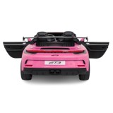 JOKO Elektrické Autíčko Porsche 911 GT 3 4x200W 24V, penové kolesá, kožené sedadlo, Nosnosť 50kg, ružové