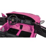 JOKO Elektrické Autíčko Porsche 911 GT 3 4x200W 24V, penové kolesá, kožené sedadlo, Nosnosť 50kg, ružové