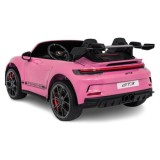 JOKO Elektrické Autíčko Porsche 911 GT 3 4x200W 24V, penové kolesá, kožené sedadlo, Nosnosť 50kg, ružové