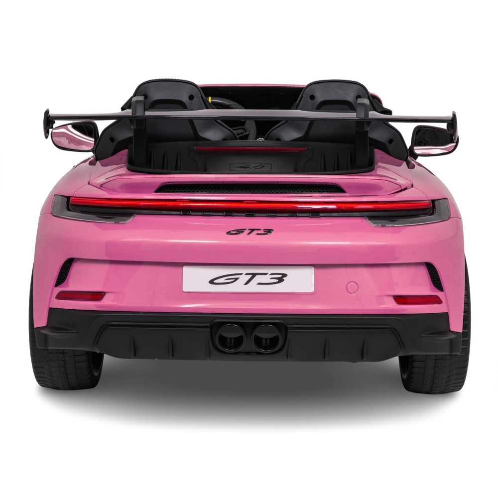 JOKO Elektrické Autíčko Porsche 911 GT 3 4x200W 24V, penové kolesá, kožené sedadlo, Nosnosť 50kg, ružové