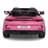 JOKO Elektrické Autíčko Porsche 911 GT 3 4x200W 24V, penové kolesá, kožené sedadlo, Nosnosť 50kg, ružové