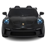 JOKO Elektrické Autíčko Porsche 911 GT 3 4x200W 24V, LCD Dotykový Panel MP4, penové kolesá, kožené sedadlo, Nosnosť 50kg, čierne