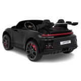 JOKO Elektrické Autíčko Porsche 911 GT 3 4x200W 24V, LCD Dotykový Panel MP4, penové kolesá, kožené sedadlo, Nosnosť 50kg, čierne