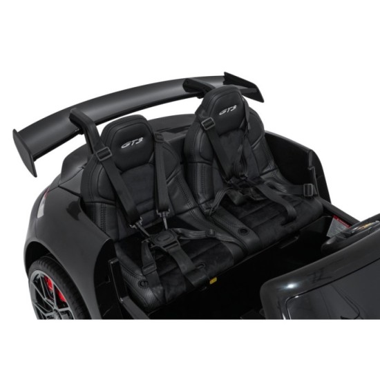 JOKO Elektrické Autíčko Porsche 911 GT 3 4x200W 24V, LCD Dotykový Panel MP4, penové kolesá, kožené sedadlo, Nosnosť 50kg, čierne