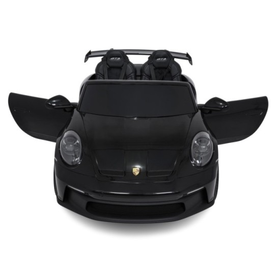 JOKO Elektrické Autíčko Porsche 911 GT 3 4x200W 24V, LCD Dotykový Panel MP4, penové kolesá, kožené sedadlo, Nosnosť 50kg, čierne