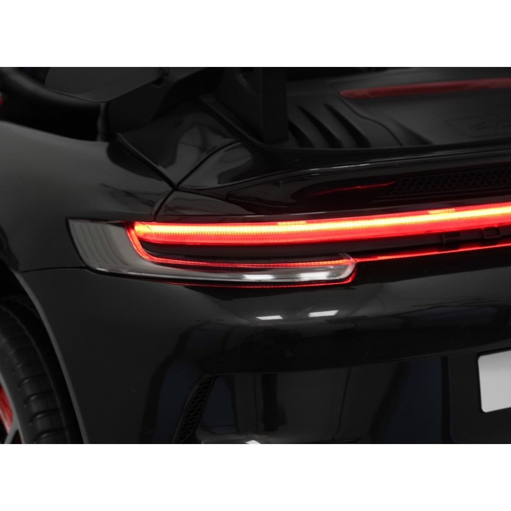 JOKO Elektrické Autíčko Porsche 911 GT 3 4x200W 24V, LCD Dotykový Panel MP4, penové kolesá, kožené sedadlo, Nosnosť 50kg, čierne