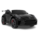 JOKO Elektrické Autíčko Porsche 911 GT 3 4x200W 24V, LCD Dotykový Panel MP4, penové kolesá, kožené sedadlo, Nosnosť 50kg, čierne