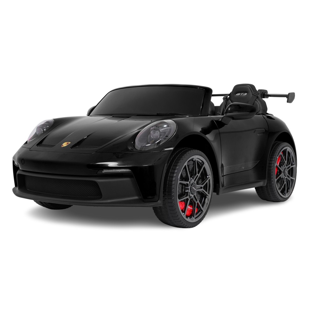 JOKO Elektrické Autíčko Porsche 911 GT 3 4x200W 24V, LCD Dotykový Panel MP4, penové kolesá, kožené sedadlo, Nosnosť 50kg, čierne