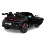 JOKO Elektrické Autíčko Porsche 911 GT 3 4x200W 24V, LCD Dotykový Panel MP4, penové kolesá, kožené sedadlo, Nosnosť 50kg, čierne