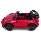 JOKO Elektrické Autíčko Porsche 911 GT 3 4x200W 24V, LCD Dotykový Panel MP4, penové kolesá, kožené sedadlo, Nosnosť 50kg, červen