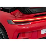 JOKO Elektrické Autíčko Porsche 911 GT 3 4x200W 24V, LCD Dotykový Panel MP4, penové kolesá, kožené sedadlo, Nosnosť 50kg, červen