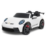 JOKO Elektrické Autíčko Porsche 911 GT 3 4x200W 24V, LCD Dotykový Panel MP4, penové kolesá, kožené sedadlo, Nosnosť 50kg, biele