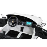 JOKO Elektrické Autíčko Porsche 911 GT 3 4x200W 24V, LCD Dotykový Panel MP4, penové kolesá, kožené sedadlo, Nosnosť 50kg, biele