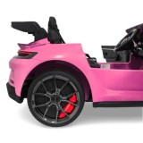 JOKO Elektrické Autíčko Porsche 911 GT 3 4x200W 24V, LCD Dotykový Panel MP4, penové kolesá, kožené sedadlo, Nosnosť 50kg, ružové