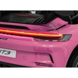 JOKO Elektrické Autíčko Porsche 911 GT 3 4x200W 24V, LCD Dotykový Panel MP4, penové kolesá, kožené sedadlo, Nosnosť 50kg, ružové