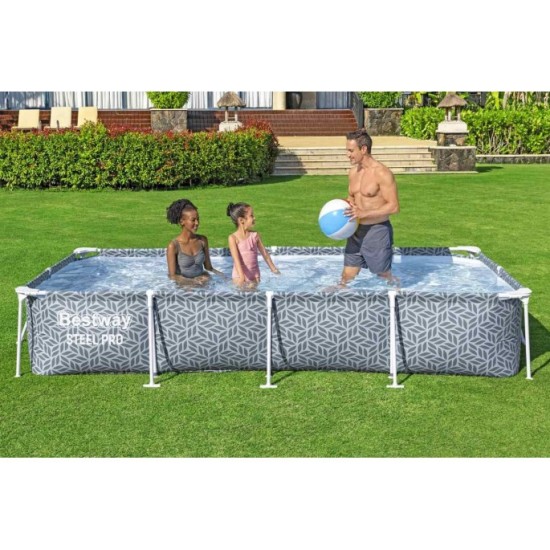 BESTWAY Bazén s kovovou konštrukciou Steel Pro 366cm x 201 x 66cm 
