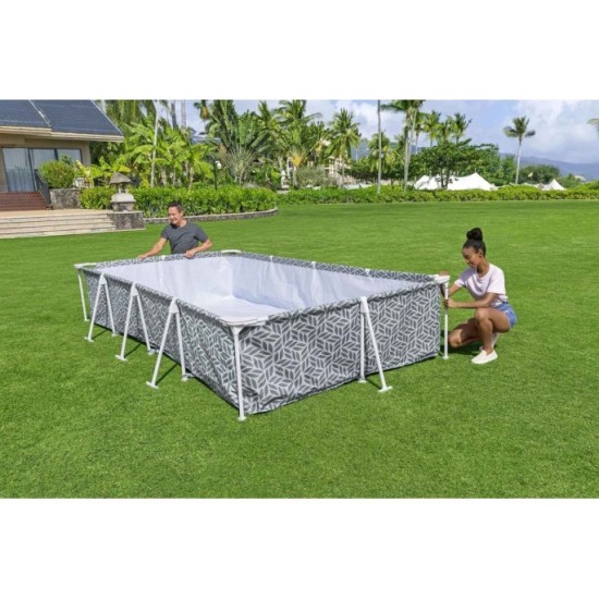 BESTWAY Bazén s kovovou konštrukciou Steel Pro 366cm x 201 x 66cm 