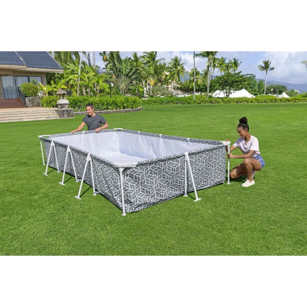 BESTWAY Bazén s kovovou konštrukciou Steel Pro 366cm x 201 x 66cm 