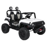 JOKO Elektrické autíčko PASSION 4x4 Off-Road, 4x200W, Dvojmiestne Kožené sedadlo, Penové kolesá, Nosnosť 60kg, biele