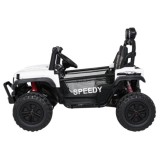 JOKO Elektrické autíčko PASSION 4x4 Off-Road, 4x200W, Dvojmiestne Kožené sedadlo, Penové kolesá, Nosnosť 60kg, biele