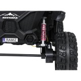 JOKO Elektrické autíčko PASSION 4x4 Off-Road, 4x200W, Dvojmiestne Kožené sedadlo, Penové kolesá, Nosnosť 60kg, biele