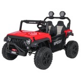 JOKO Elektrické autíčko PASSION 4x4 Off-Road, 4x200W, Dvojmiestne Kožené sedadlo, Penové kolesá, Nosnosť 60kg, červené