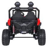 JOKO Elektrické autíčko PASSION 4x4 Off-Road, 4x200W, Dvojmiestne Kožené sedadlo, Penové kolesá, Nosnosť 60kg, červené