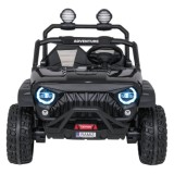 JOKO Elektrické autíčko PASSION 4x4 Off-Road, 4x200W, Dvojmiestne Kožené sedadlo, Penové kolesá, Nosnosť 60kg, čierne