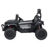 JOKO Elektrické autíčko PASSION 4x4 Off-Road, 4x200W, Dvojmiestne Kožené sedadlo, Penové kolesá, Nosnosť 60kg, čierne