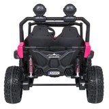 JOKO Elektrické autíčko PASSION 4x4 Off-Road, 4x200W, Dvojmiestne Kožené sedadlo, Penové kolesá, Nosnosť 60kg, ružové