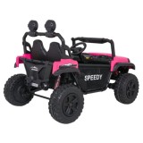 JOKO Elektrické autíčko PASSION 4x4 Off-Road, 4x200W, Dvojmiestne Kožené sedadlo, Penové kolesá, Nosnosť 60kg, ružové