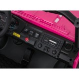 JOKO Elektrické autíčko PASSION 4x4 Off-Road, 4x200W, Dvojmiestne Kožené sedadlo, Penové kolesá, Nosnosť 60kg, ružové