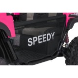JOKO Elektrické autíčko PASSION 4x4 Off-Road, 4x200W, Dvojmiestne Kožené sedadlo, Penové kolesá, Nosnosť 60kg, ružové