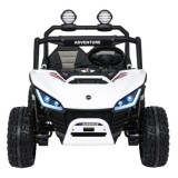 JOKO Elektrické autíčko Buggy SPEEDY 4x4, 4x200W, Dvojmiestne Kožené sedadlo, Penové kolesá, Osvetlená kapota, nosnosť 60kg, bie