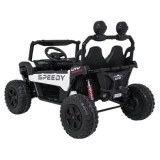 JOKO Elektrické autíčko Buggy SPEEDY 4x4, 4x200W, Dvojmiestne Kožené sedadlo, Penové kolesá, Osvetlená kapota, nosnosť 60kg, bie
