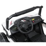 JOKO Elektrické autíčko Buggy SPEEDY 4x4, 4x200W, Dvojmiestne Kožené sedadlo, Penové kolesá, Osvetlená kapota, nosnosť 60kg, bie
