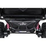 JOKO Elektrické autíčko Buggy SPEEDY 4x4, 4x200W, Dvojmiestne Kožené sedadlo, Penové kolesá, Osvetlená kapota, nosnosť 60kg, bie