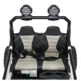 JOKO Elektrické autíčko Buggy SPEEDY 4x4, 4x200W, Dvojmiestne Kožené sedadlo, Penové kolesá, Osvetlená kapota, nosnosť 60kg, bie