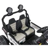 JOKO Elektrické autíčko Buggy SPEEDY 4x4, 4x200W, Dvojmiestne Kožené sedadlo, Penové kolesá, Osvetlená kapota, nosnosť 60kg, bie