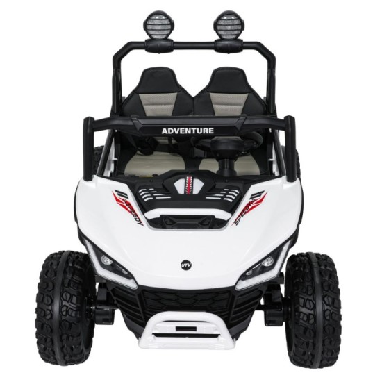 JOKO Elektrické autíčko Buggy SPEEDY 4x4, 4x200W, Dvojmiestne Kožené sedadlo, Penové kolesá, Osvetlená kapota, nosnosť 60kg, bie