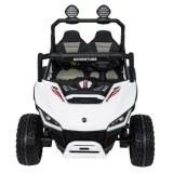 JOKO Elektrické autíčko Buggy SPEEDY 4x4, 4x200W, Dvojmiestne Kožené sedadlo, Penové kolesá, Osvetlená kapota, nosnosť 60kg, bie