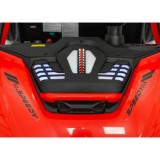 JOKO Elektrické autíčko Buggy SPEEDY 4x4, 4x200W, Dvojmiestne Kožené sedadlo, Penové kolesá, Osvetlená kapota, nosnosť 60kg, čer