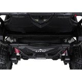 JOKO Elektrické autíčko Buggy SPEEDY 4x4, 4x200W, Dvojmiestne Kožené sedadlo, Penové kolesá, Osvetlená kapota, nosnosť 60kg, čie